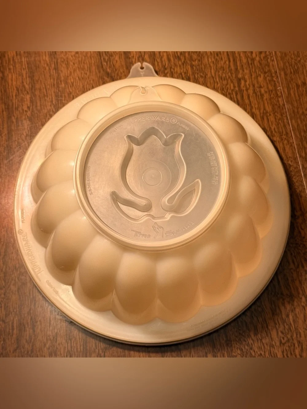 Vintage Tupperware Jel-N-Serve Mold w/ALL 4 Seasonal Shape Molds & Lid #616 NICE